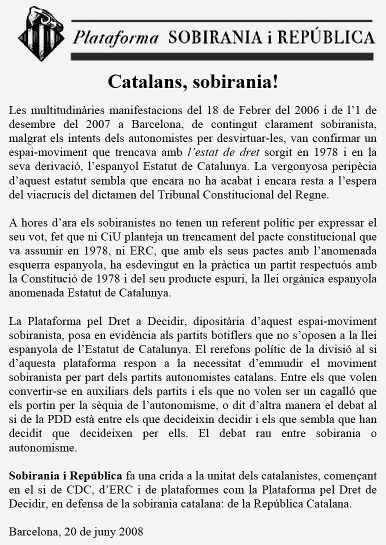 catalanssobirania